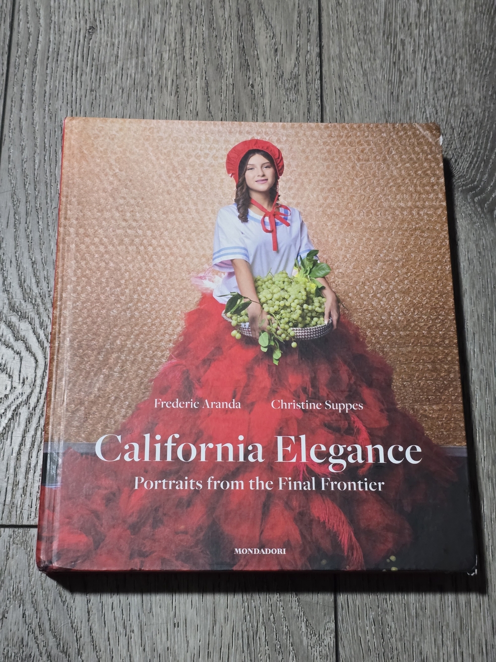 California Elegance Hardcover Coffee Table Book - Red Cover